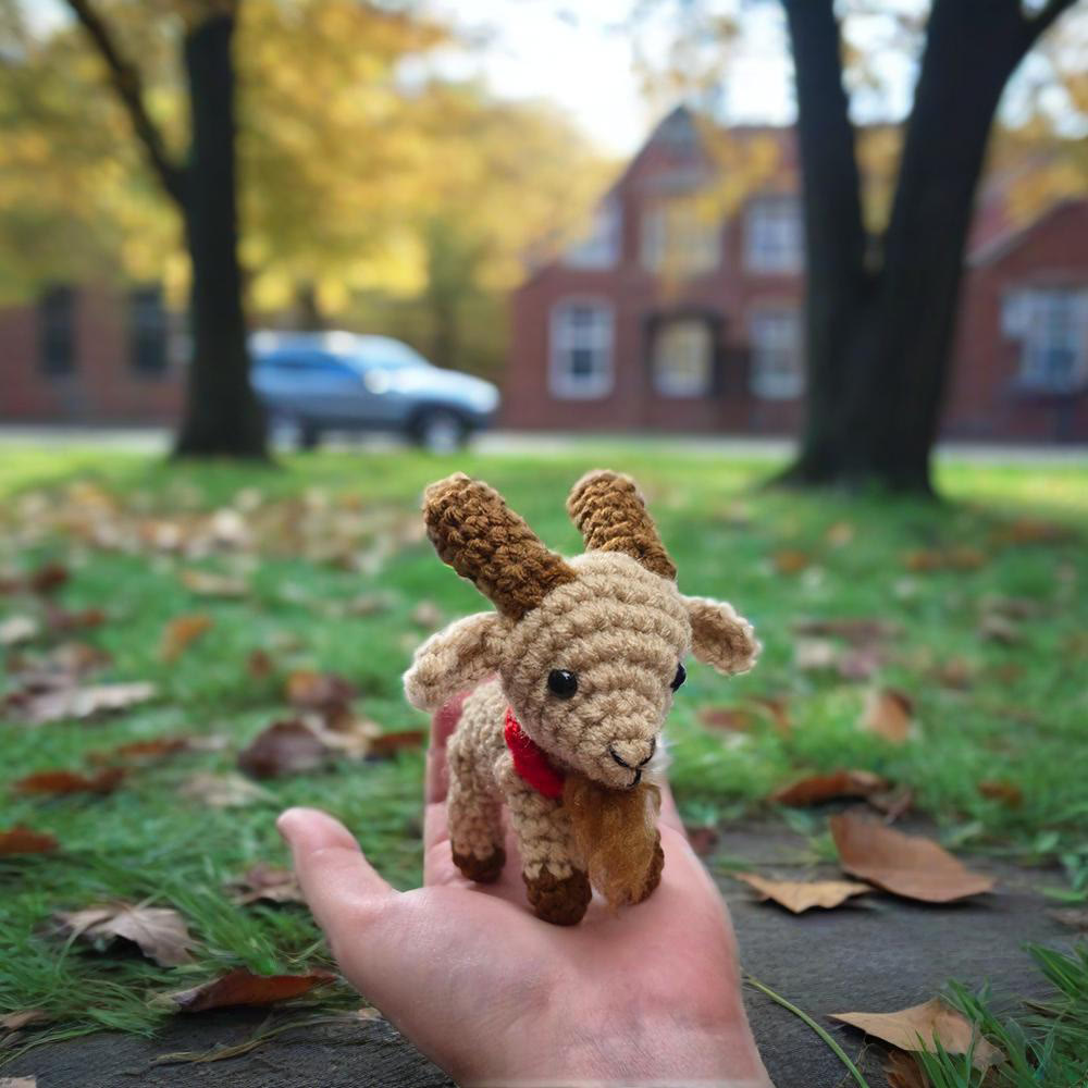 Diy Handmade Farm Goat Crochet Kit - Sewing Animal Toy  |  Gift For Craft Lovers - image 7