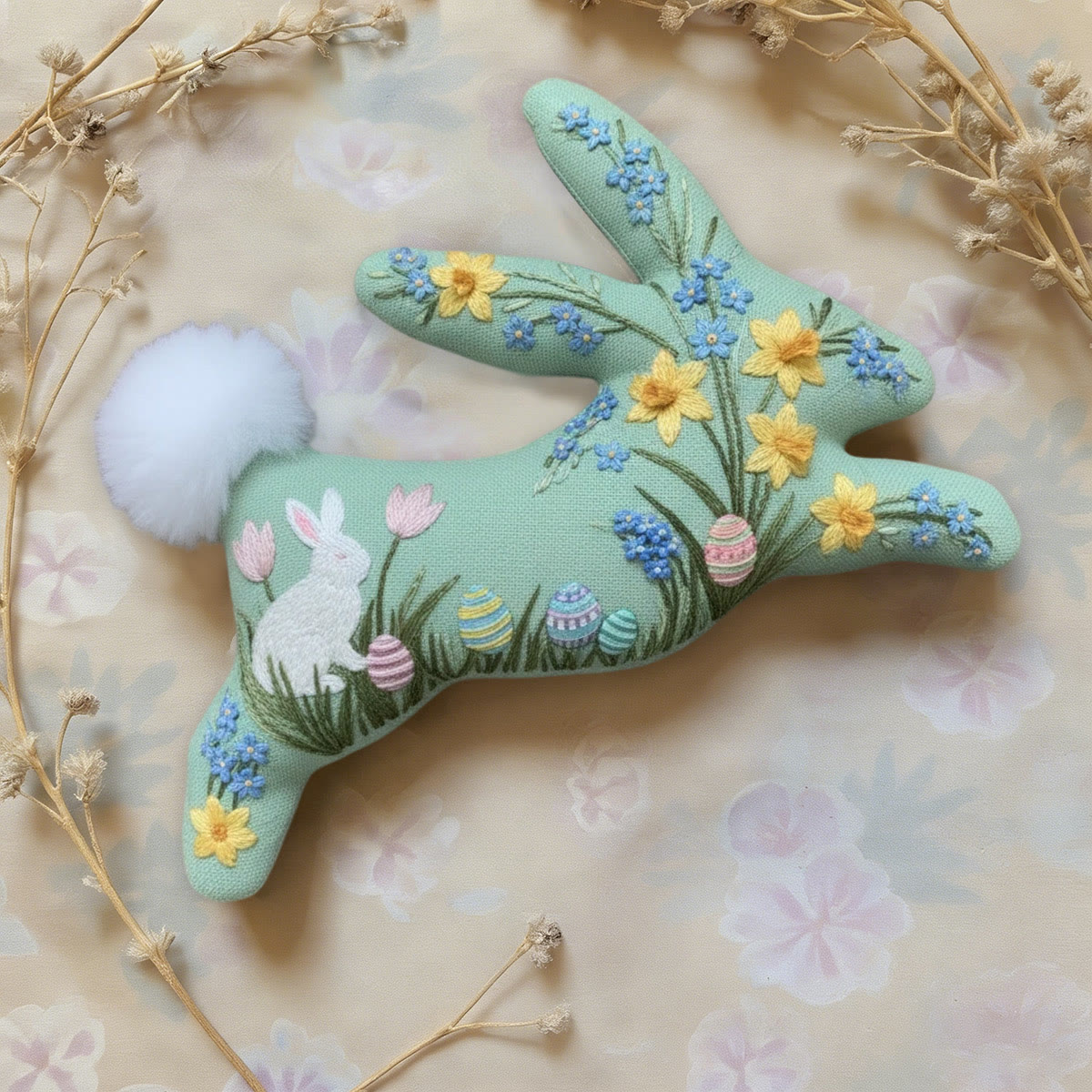 Rubbyoo Rabbit Embroidery Kit - Easter Bunny | Creative Spring Decor | Diy Holiday Gift  - image 5