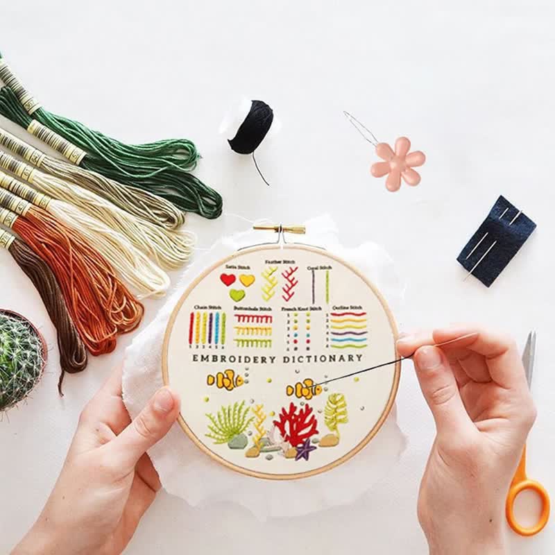 1Pack Embroidery Starter Kit For Adults - image 3