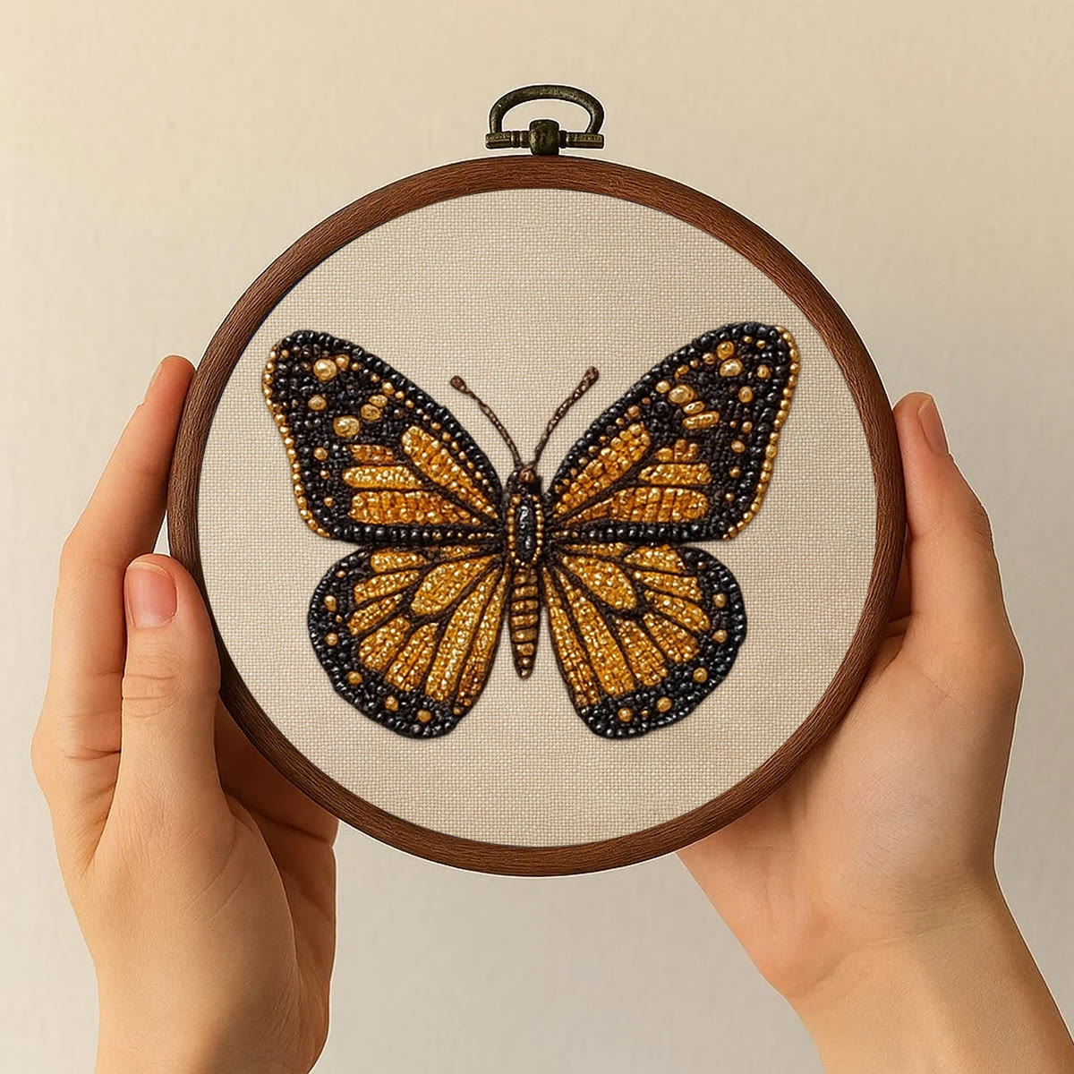 Rubbyoo Bead Embroidery Kit - Little Betterfly | Charming Desk Decor | Precious Gifts For Her  - image 11