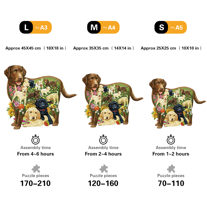 Lawn Dog - Wooden Jigsaw Puzzles