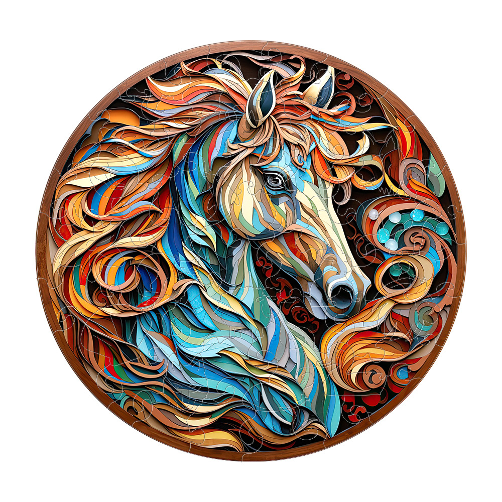 Horse - Wooden Jigsaw Puzzle