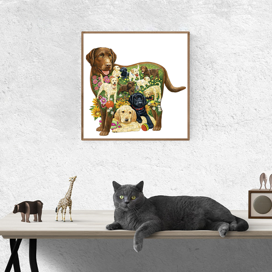 Lawn Dog - Wooden Jigsaw Puzzles