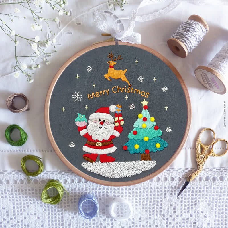 Rubbyoo Embroidery Kit - Household Pendant Christmas - image 8