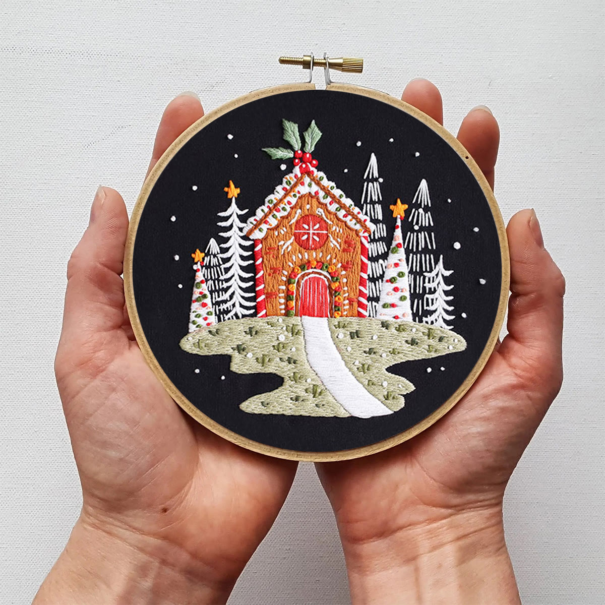 Rubbyoo Embroidery Kit  Christmas House  - image 6