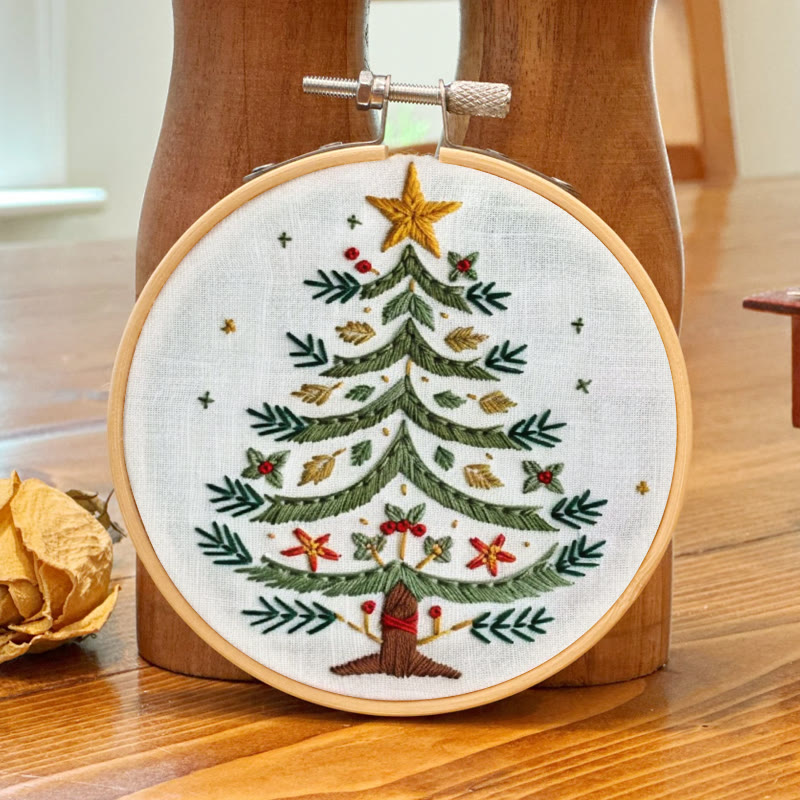 Rubbyoo Embroidery Kit- Christmas Elements Tree 2 - image 8