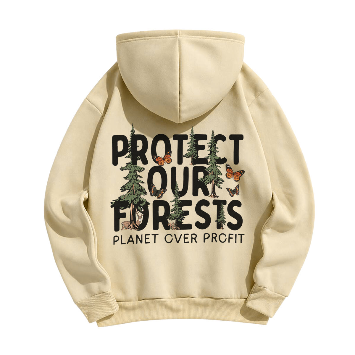 Rubbyoo Protect Our Forests Unisex Hoodie  - image 21