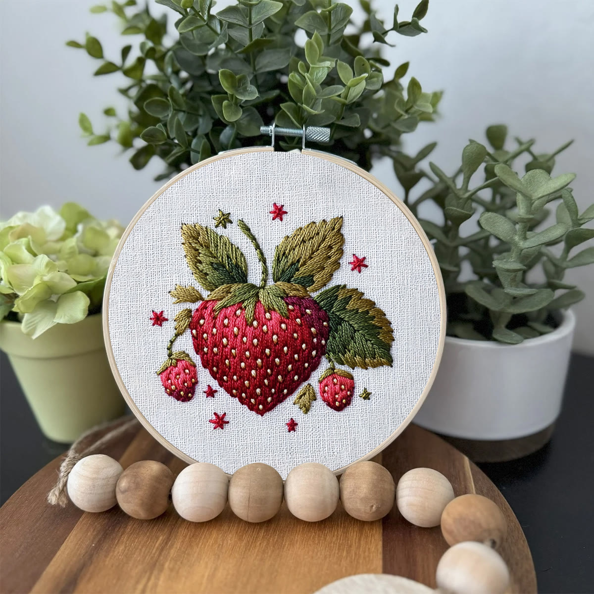 Rubbyoo Embroidery Kit- Cute Strawberry - image 3