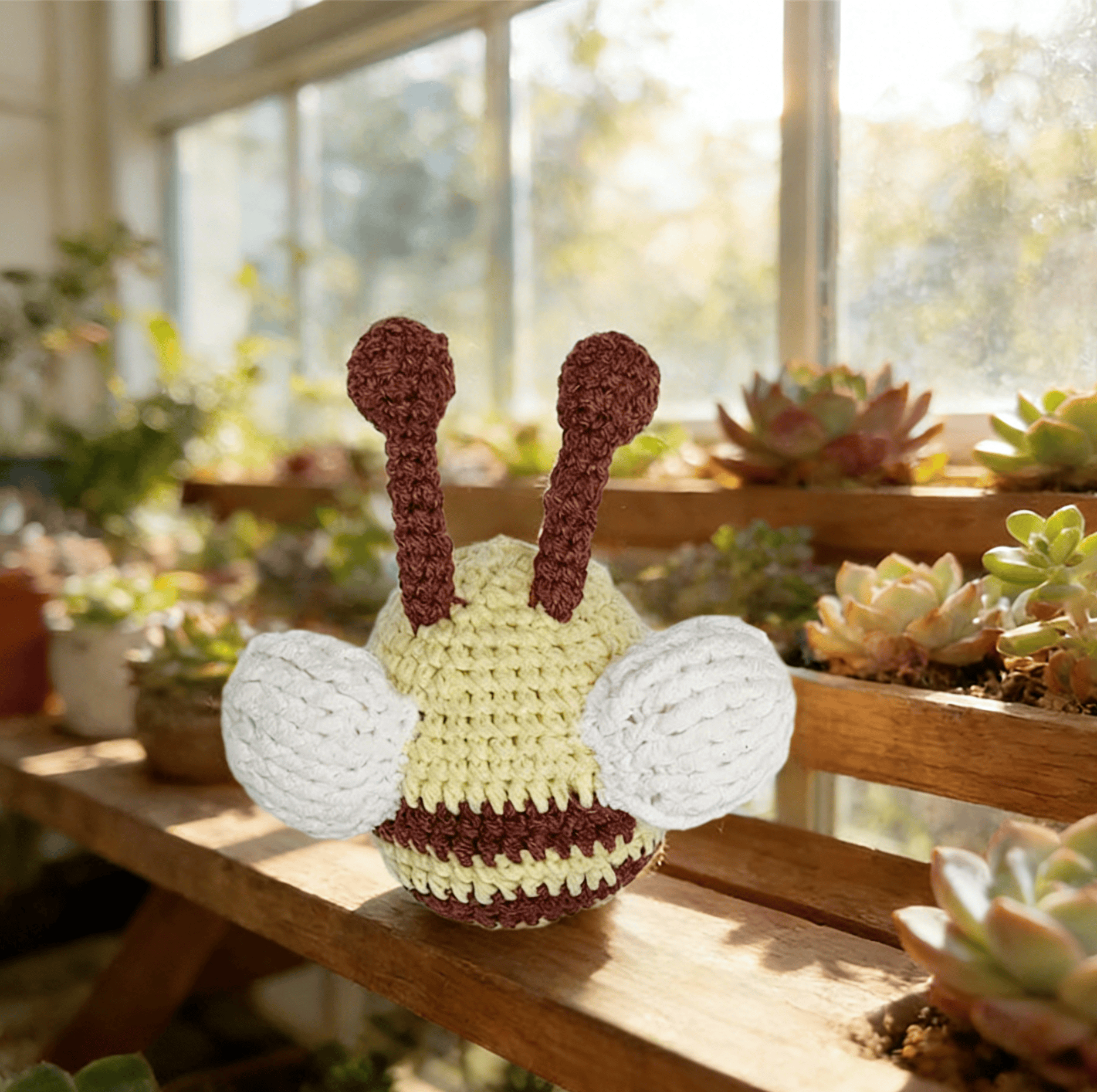 Diy Handmade Honey Bee Crochet Kit - Easy Kids Nursery Toy | Lovely Animal Handmade Art - image 3