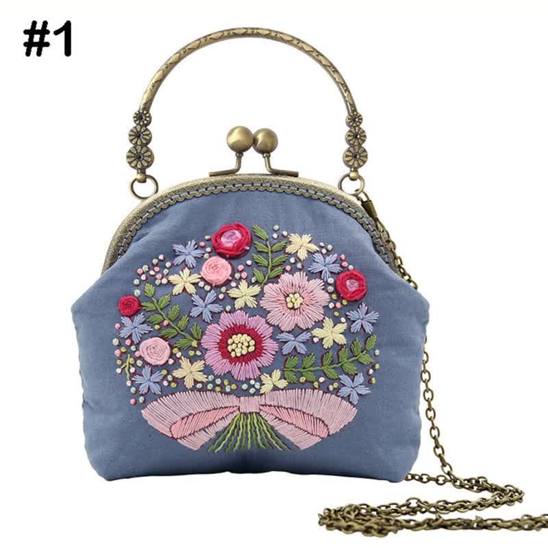 Metal Kiss Lock Bag Kit| DIY Coin Purse Bag With Chain - #1 - image 3