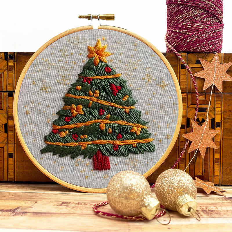 Rubbyoo Embroidery Kit - Amazing Christmas Tree Craft - image 7