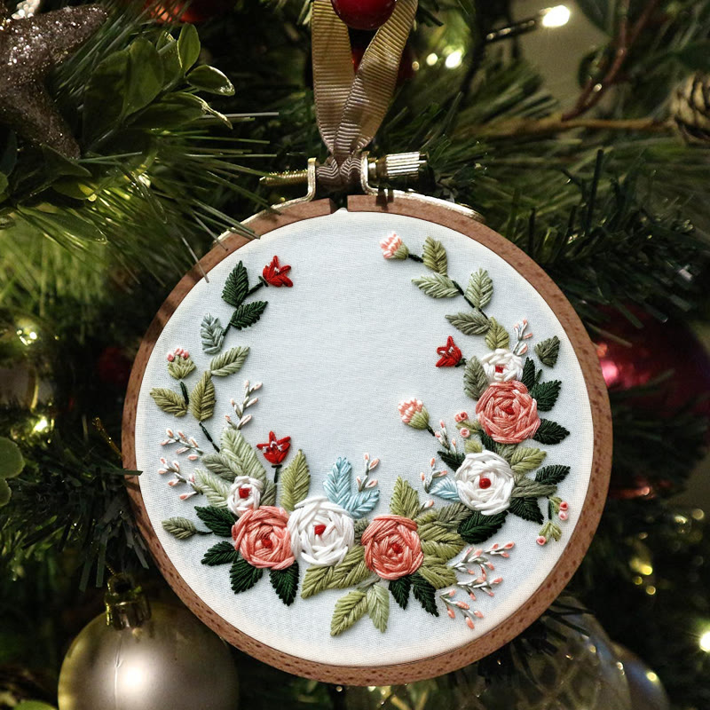 Rubbyoo Embroidery Kit- Christmas Winter Garland - image 5