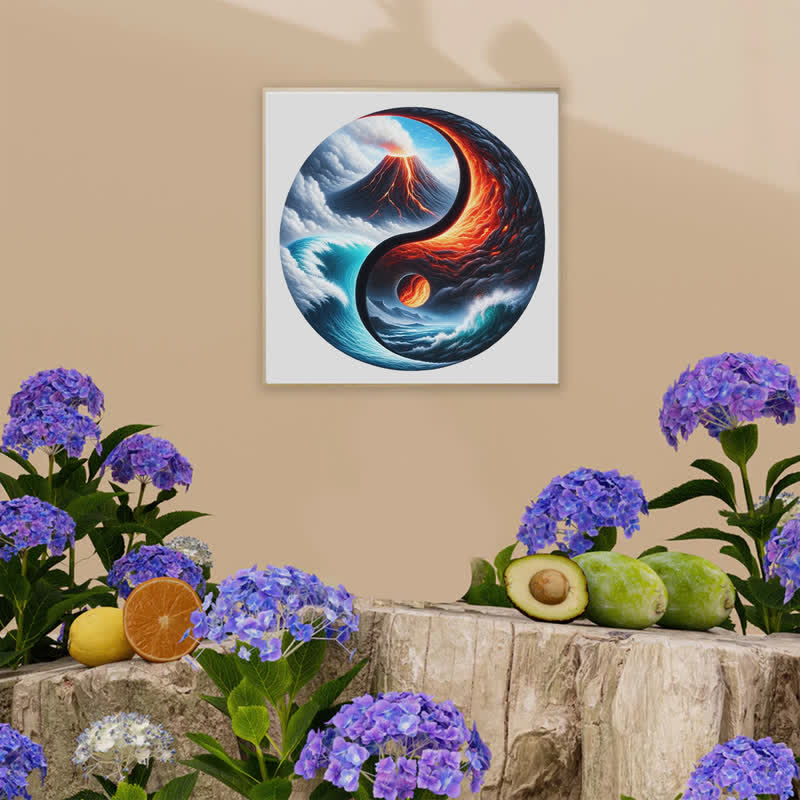 Rubbyoo Nature Yin and Yang -1 Wooden Jigsaw Puzzle