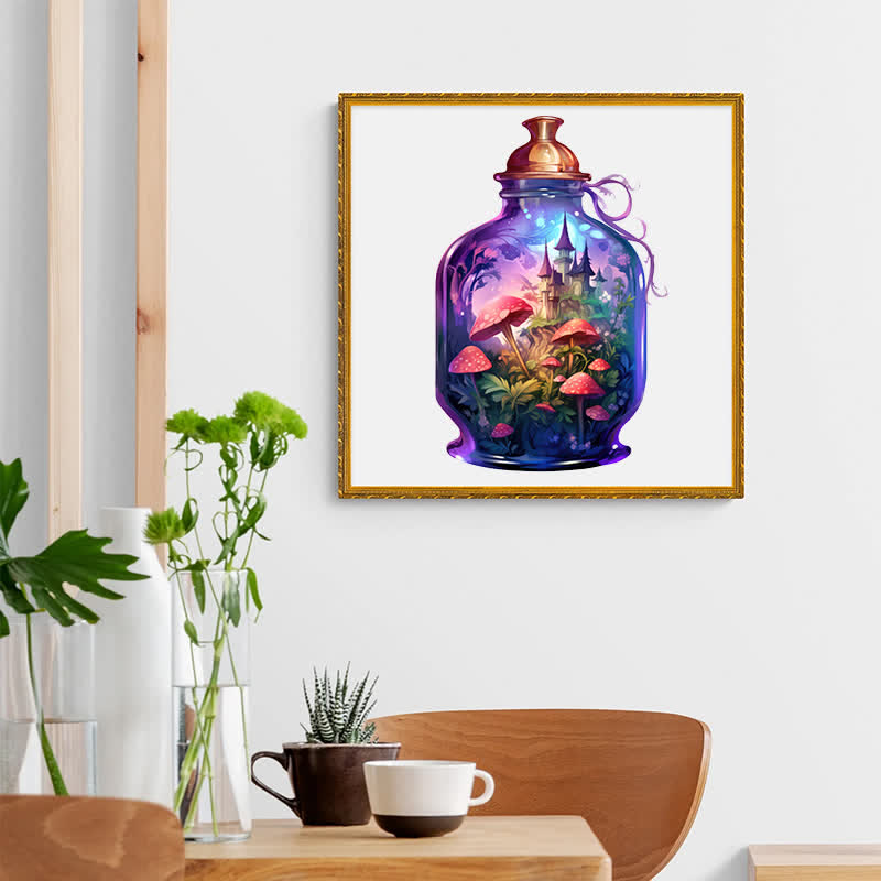 Magic Bottle - Wooden Jigsaw Puzzle