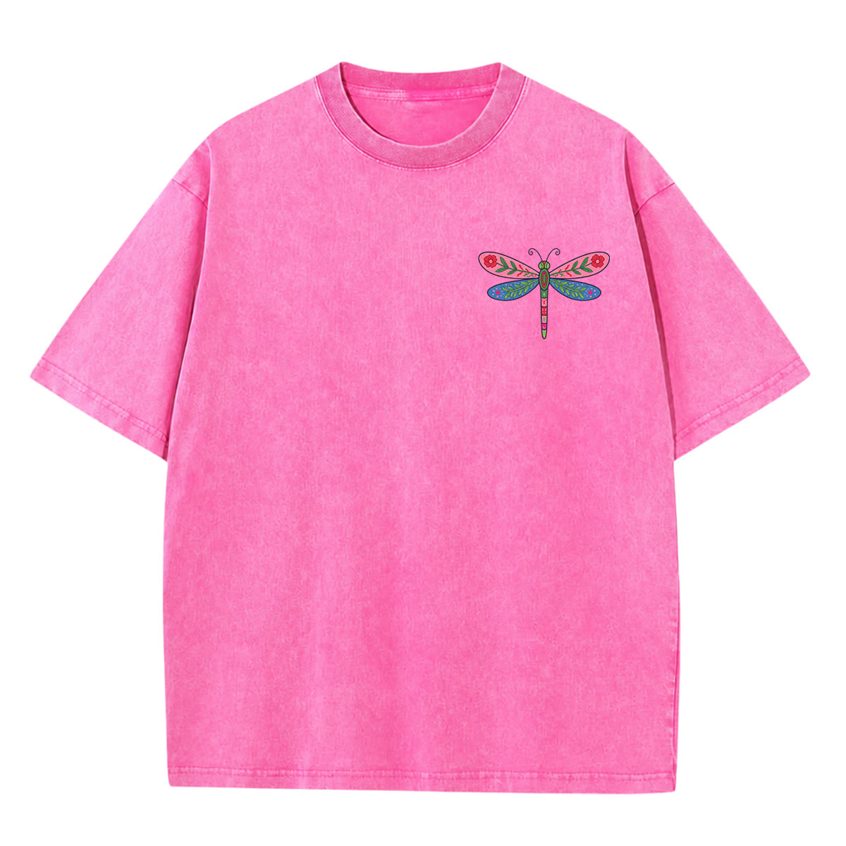Rubbyoo We All Flit Above The Soft Water Double Sided Unisex Washed T-shirt - image 12