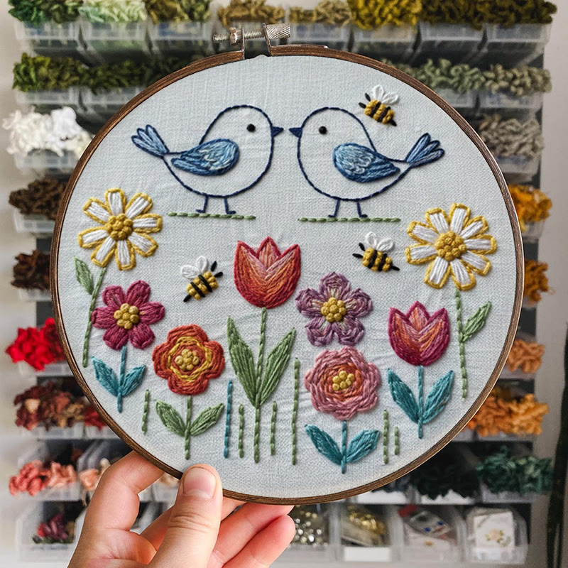 Rubbyoo Embroidery Kit - Little Chick | Beginner Handmade Art | Diy Animal Ornament - image 6