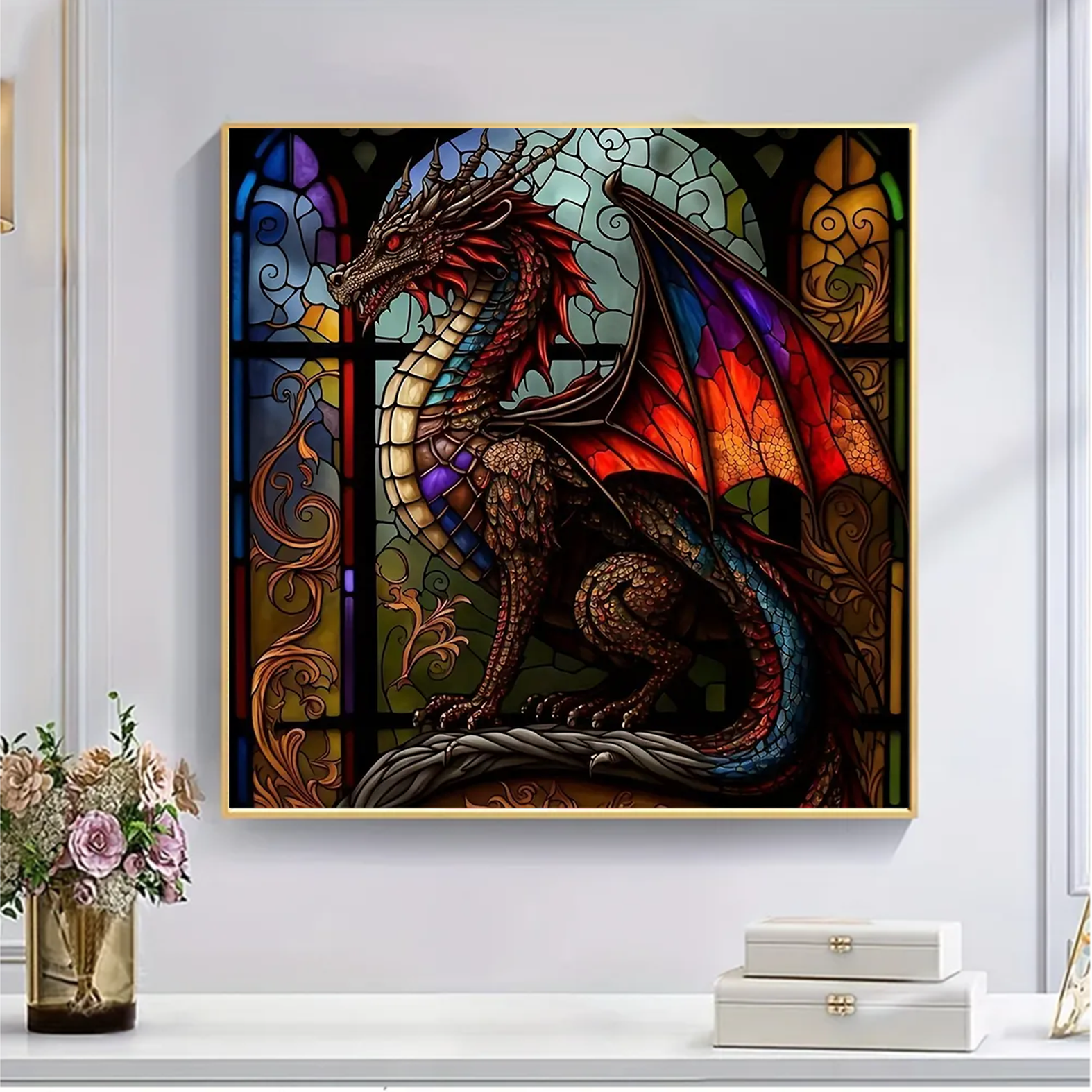 Dark Dragon - Wooden Jigsaw Puzzle