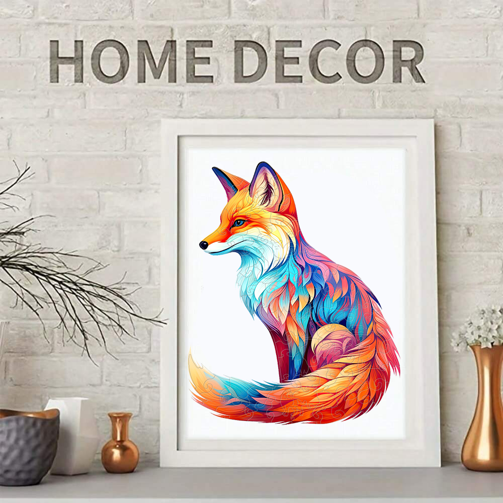 Fox- Wooden Jigsaw Puzzle