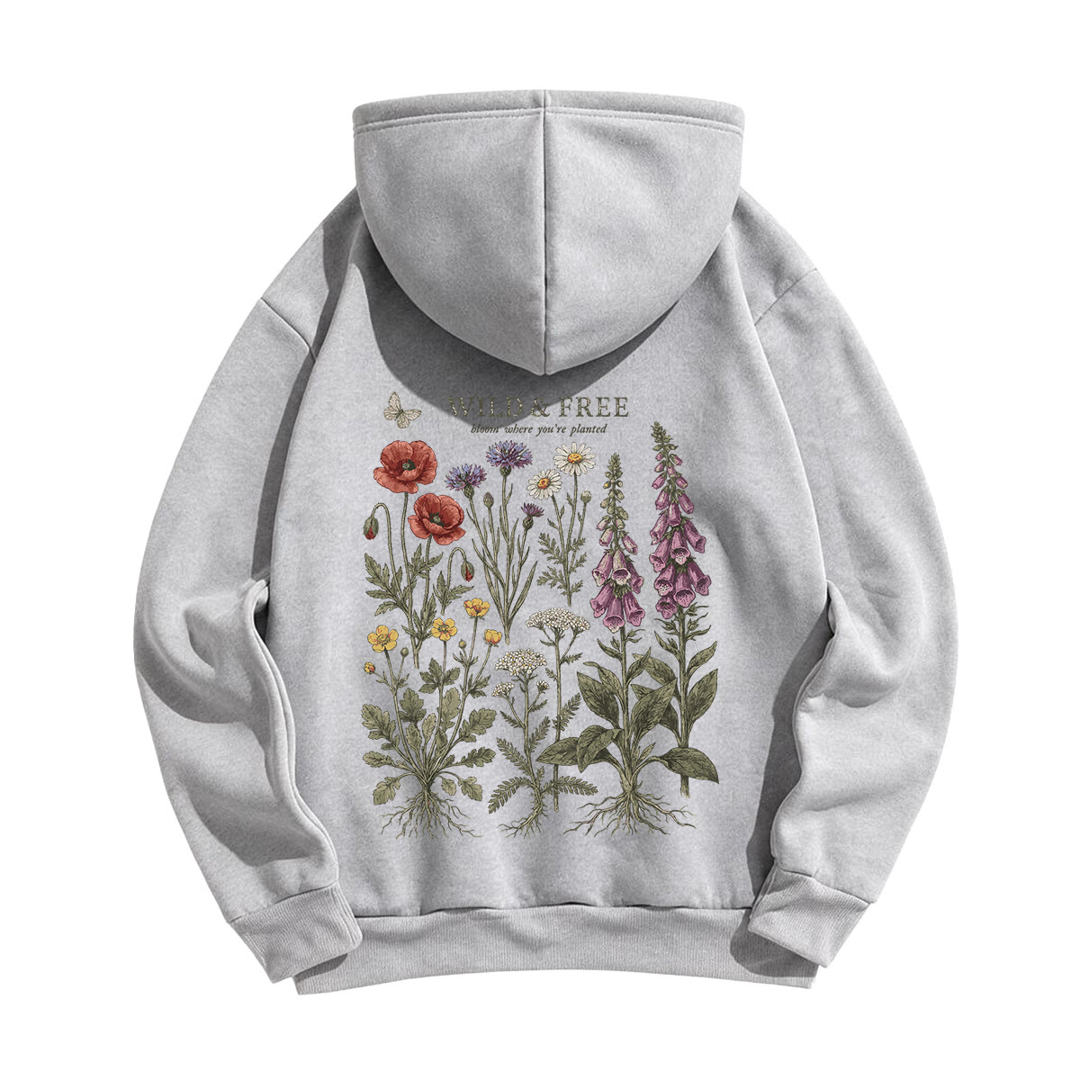 Rubbyoo Wild & Free Unisex Hoodie - image 24