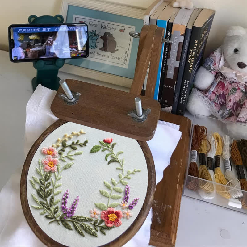 Rubbyoo Embroidery Kit - Wildflowers Indian Summer - image 6