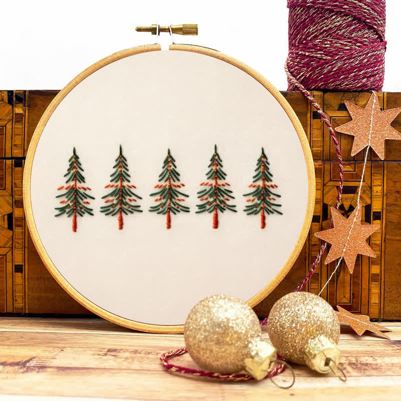 Rubbyoo Embroidery Kit - Easy Christmas Tree - image 9