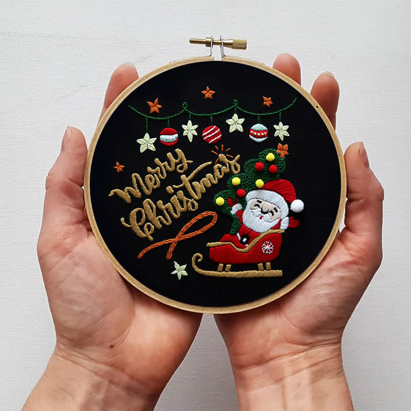Rubbyoo Embroidery Kit - Santa Claus Is Coming  - image 6