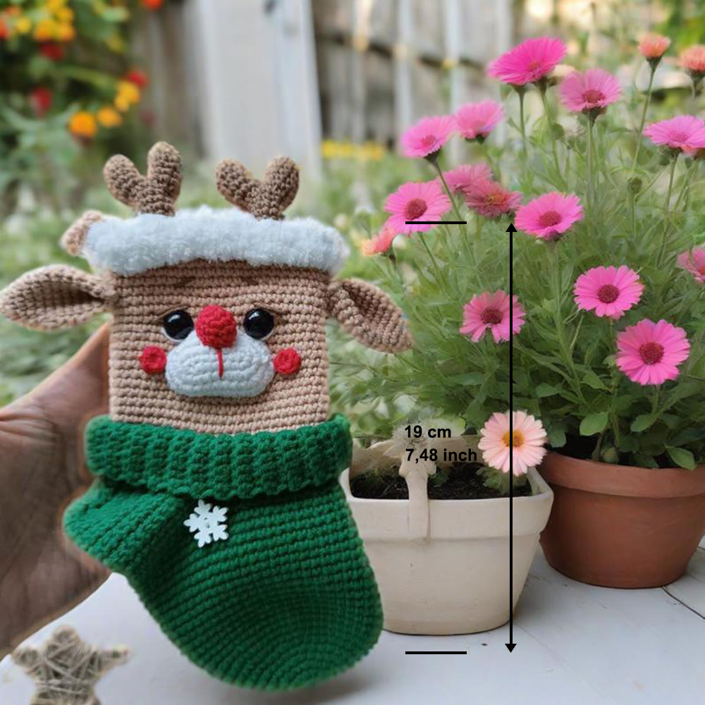 Diy Handmade Christmas Stocking Crochet Kit - Unique Christmas Tree Decor | Perfect Holiday Gifts  - image 10