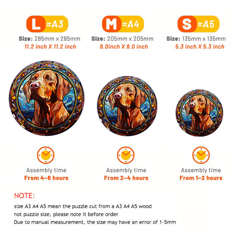 Labrador Retriever Dog - Wooden Jigsaw Puzzle