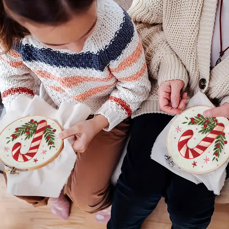 Rubbyoo Embroidery Kit - Candy Cane - image 8