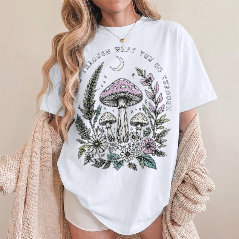Rubbyoo Midnight Forest Graphic Tee  -  Ultra-Soft Cotton Everyday Wear | Fairy-tale-inspired Vibe Design - image 14