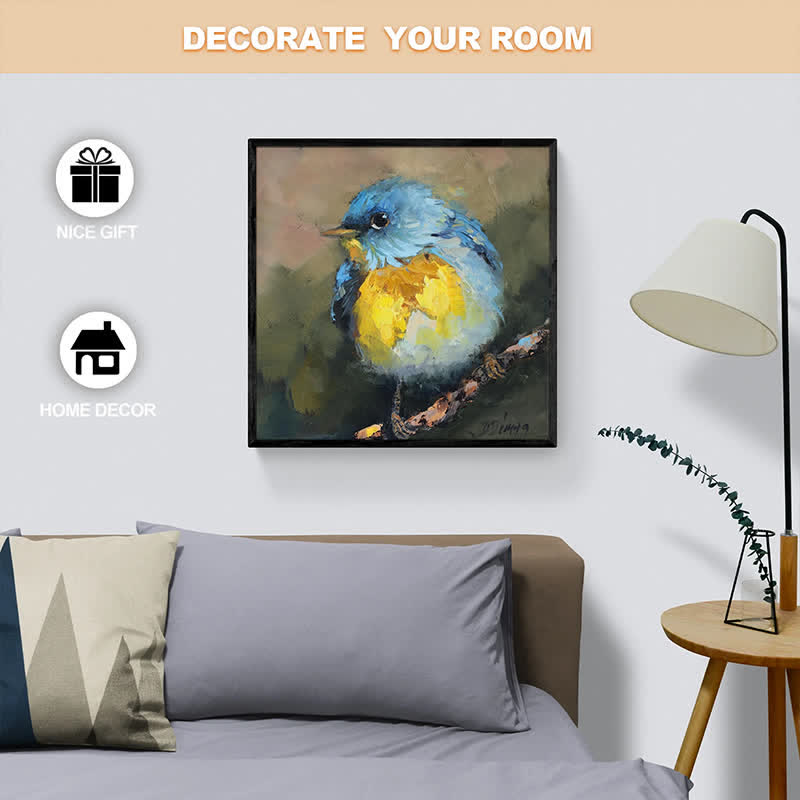 Rubbyoo Bluebird - Wooden Jigsaw Puzzle