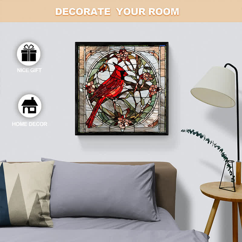 Beautiful Cardinal 2 - Wooden Jigsaw Puzzle