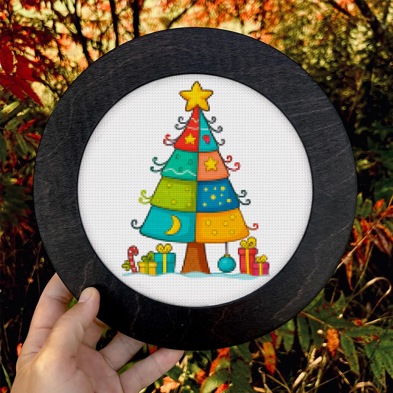  Cross Stitch Kit - Stylish Christmas Tree | Holiday Handmade Gifts | Nice For Christmas Decoration - image 9