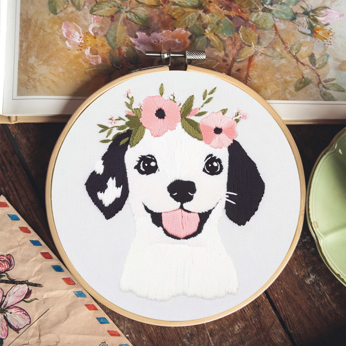 Rubbyoo Embroidery Kit -  Spotted Dog - image 9