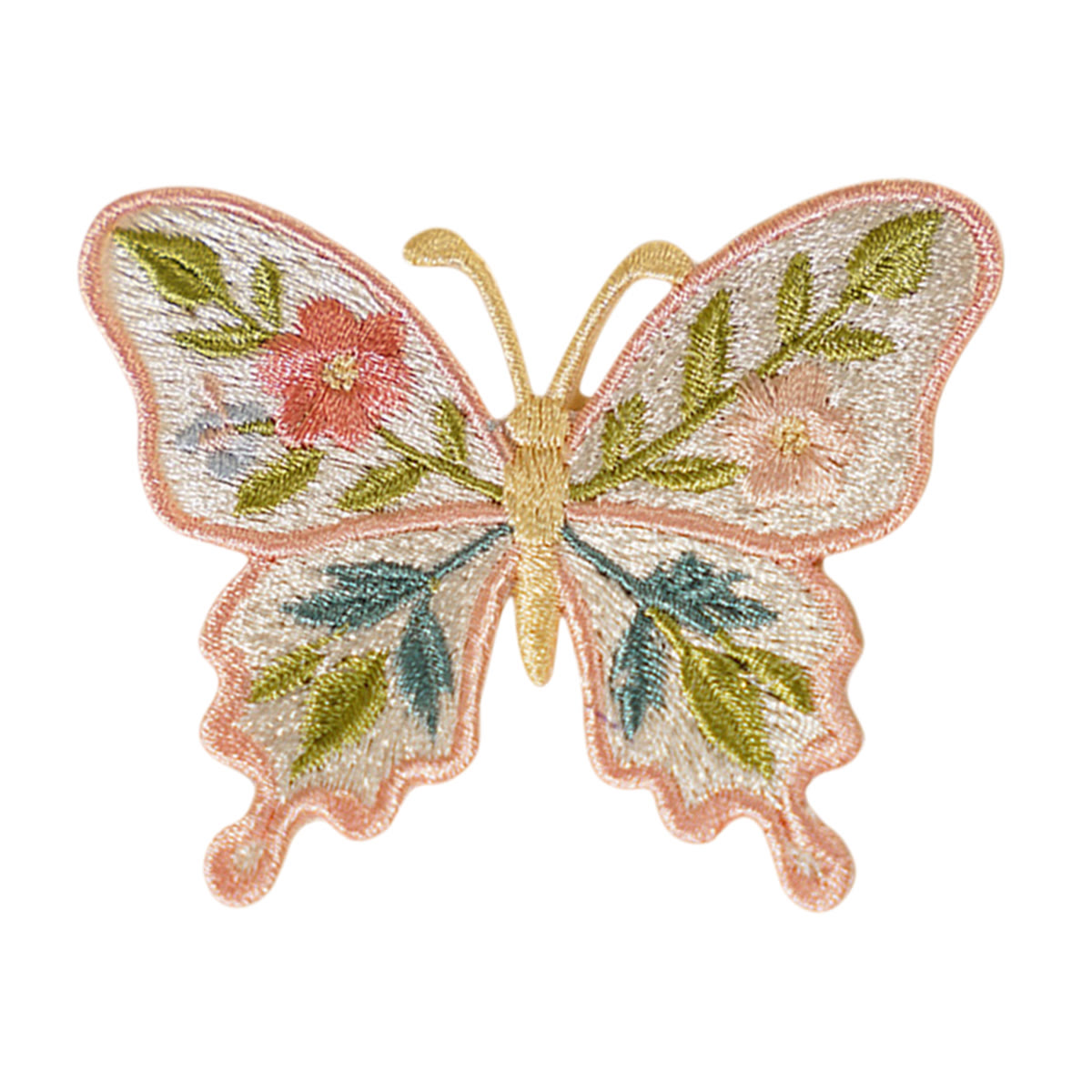 Rubbyoo Butterfly Embroidered Patch - Special Iron-on Patch For Nature Lovers | Unique Insect Repair Applique - Butterfly H - image 10