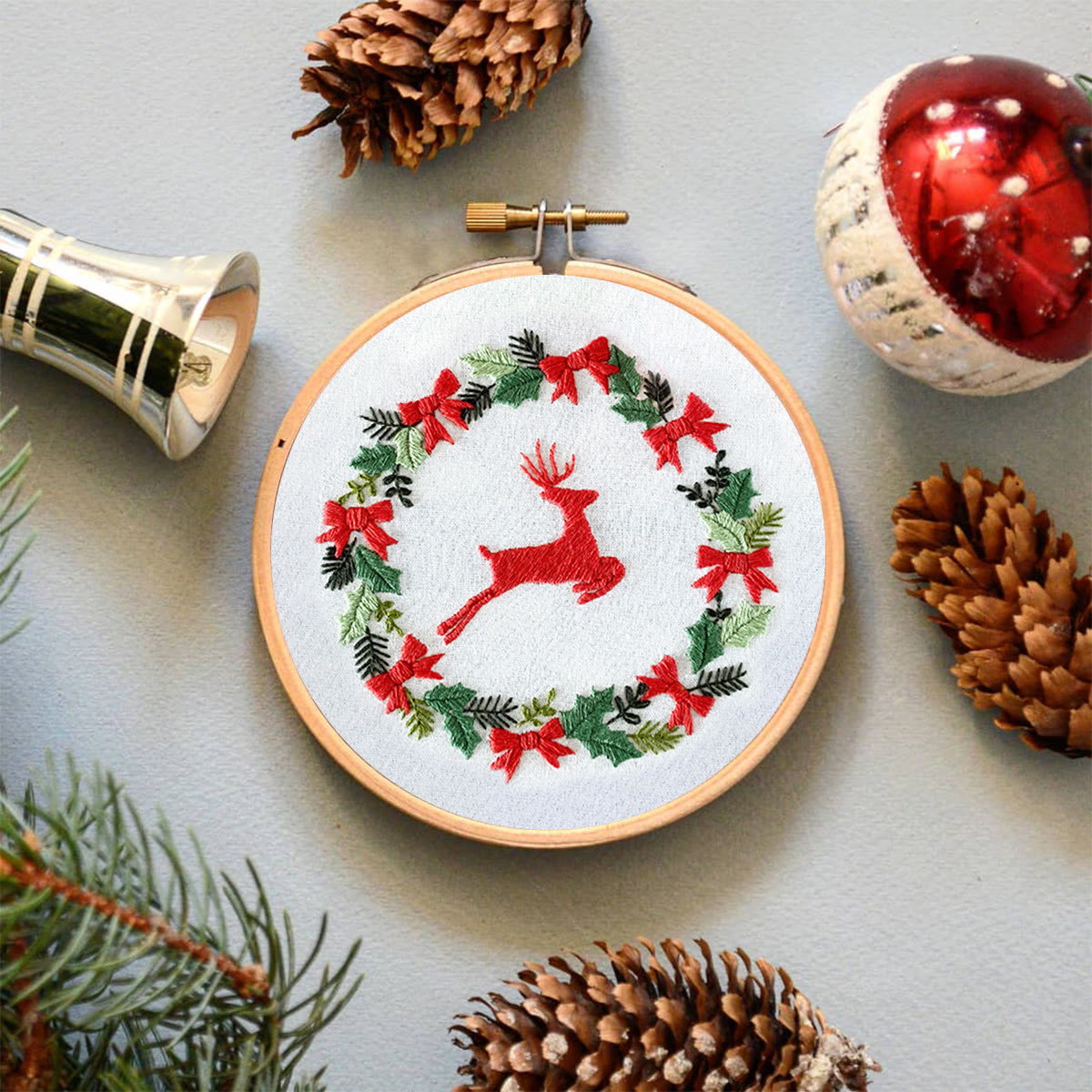 Rubbyoo Embroidery Kit - Red Deer  - image 4