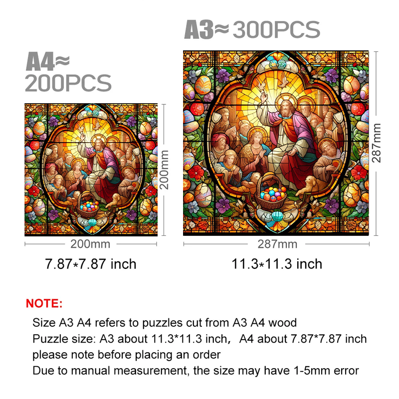 Jesus At Easter- Wooden Jigsaw Puzzle