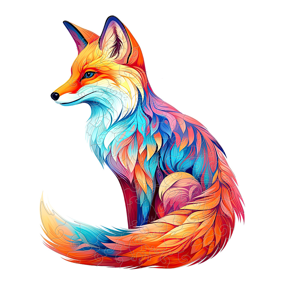 Fox- Wooden Jigsaw Puzzle