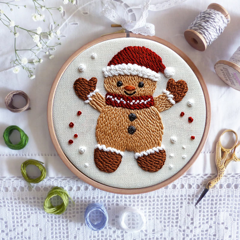 Rubbyoo Embroidery Kit-Christmas Gingerbread - image 8