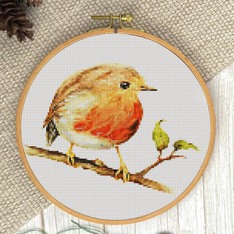  Cross Stitch Kit - Cute Hummingbird | Gifts For Animal Lovers |  Handmade Home Decor - image 8
