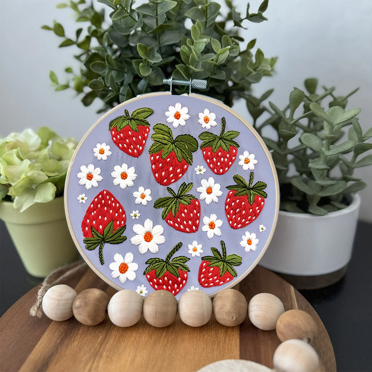 Rubbyoo Embroidery Kit- Sweet Strawberries - image 2