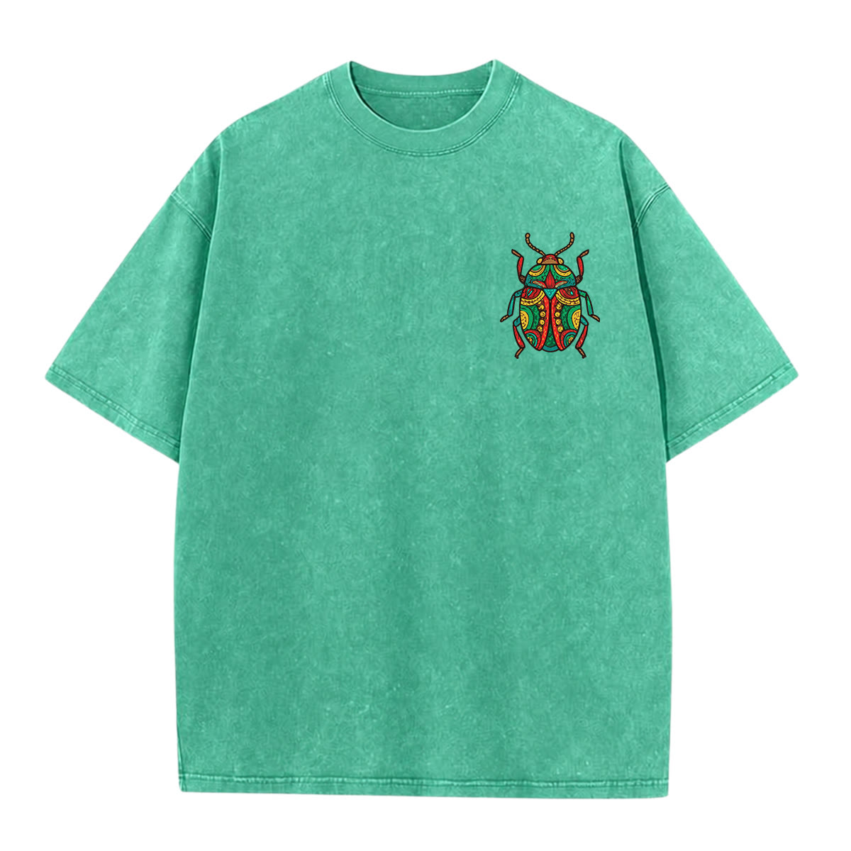 Rubbyoo We All Carry A Quiet Light Inside Double Sided Unisex Washed T-shirt For Ladybug Lover - image 4