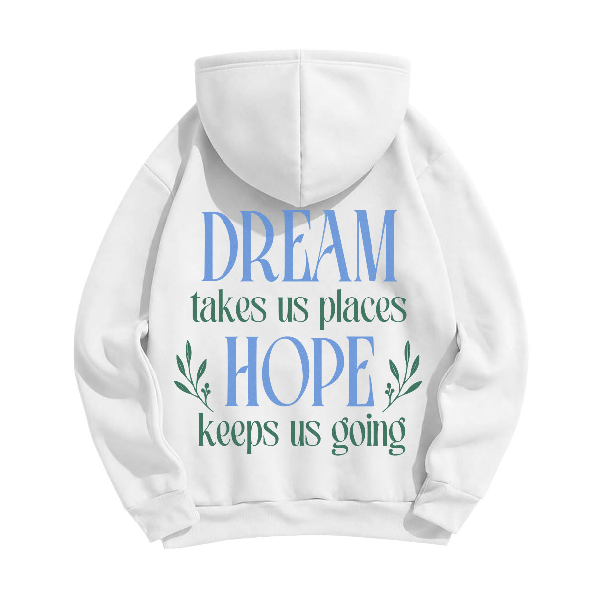 Rubbyoo Hope Keeps Us Going Unisex Hoodie  - image 6