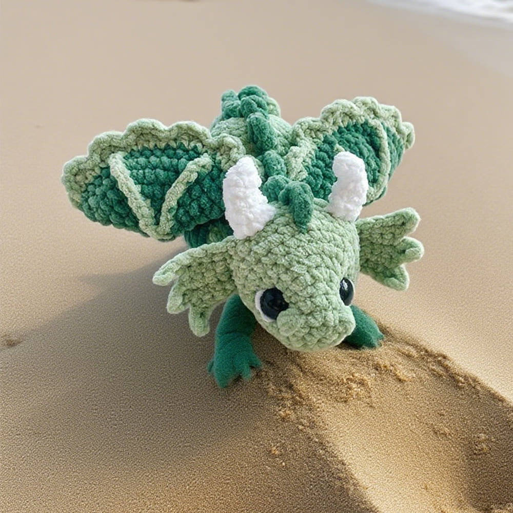 Diy Handmade Combo Dragon Series Crochet Kit - Crochet Plush Doll | Beginner Needlework Set  - image 4