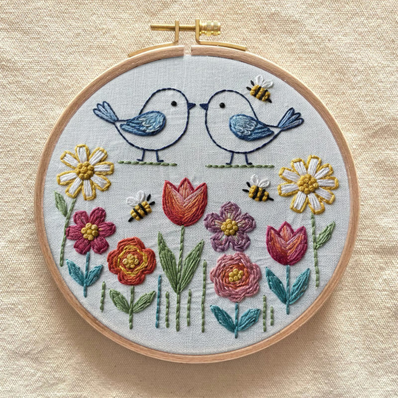 Rubbyoo Embroidery Kit - Little Chick | Beginner Handmade Art | Diy Animal Ornament - image 8