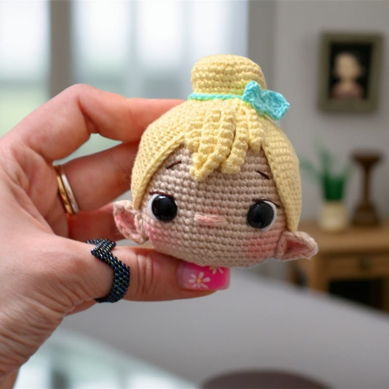 Diy Handmade Flower Fairy Crochet Kit - Adorable Plush Doll | Perfect Handmade Gifts For Child  - image 5