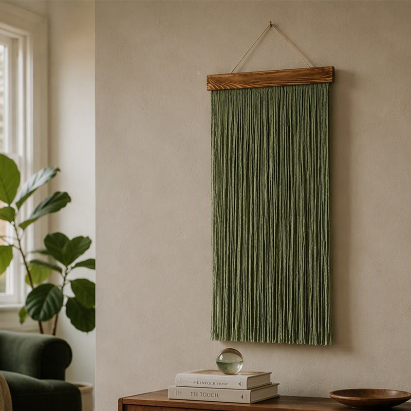 Rubbyoo Bohemian Tassel Decorariton  - Versatile Wall Hhanging | Scandinavian Art Craft  - image 9