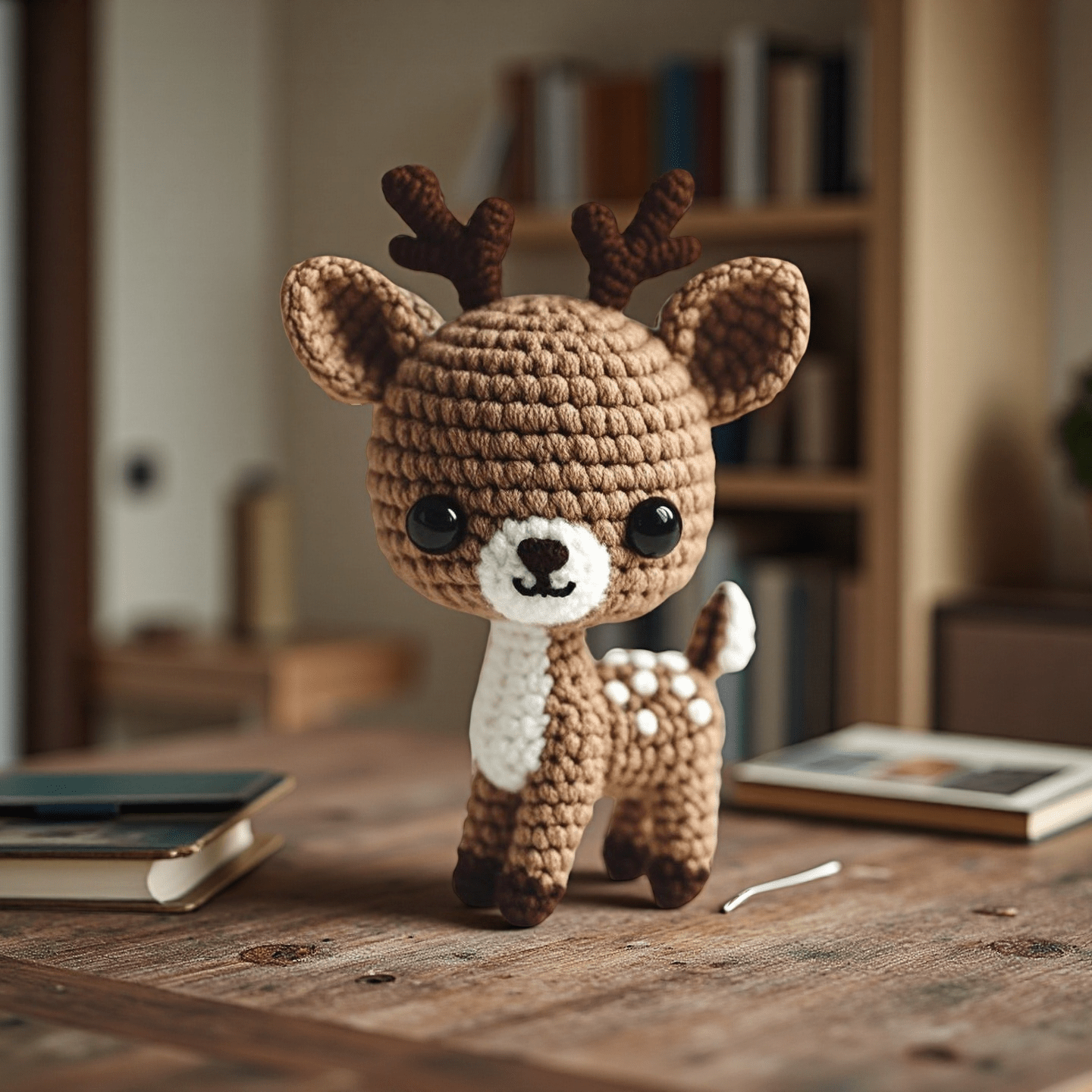 DIY Handmade Little Deer Crochet Kit - Adorable Animal Handicraft | Perfect For Home Decor - image 4