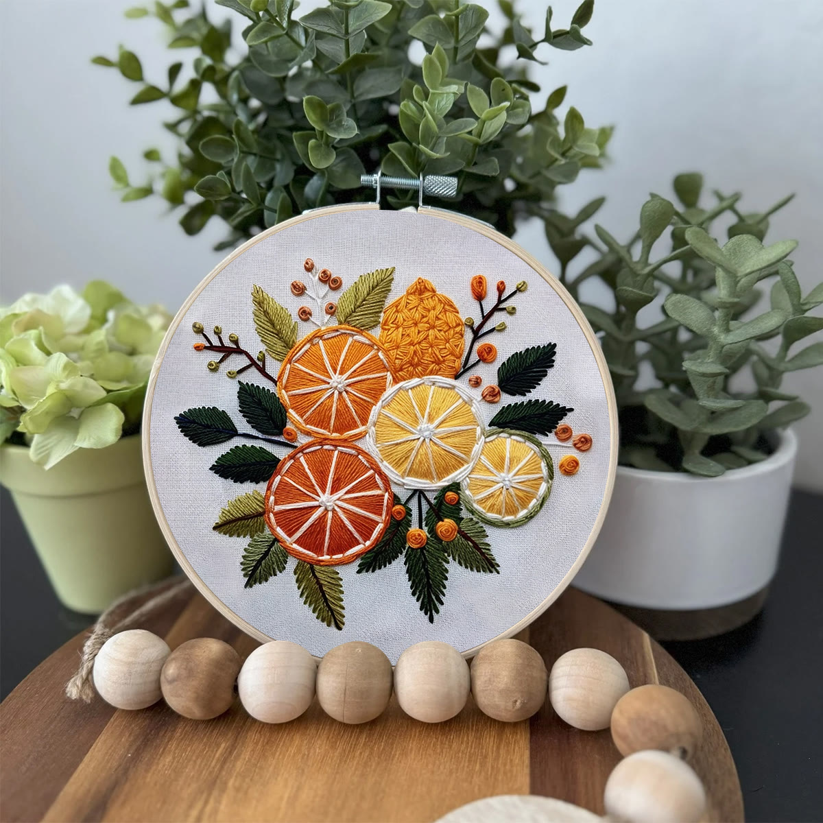 Rubbyoo Embroidery Kit- Orange Slices - image 3