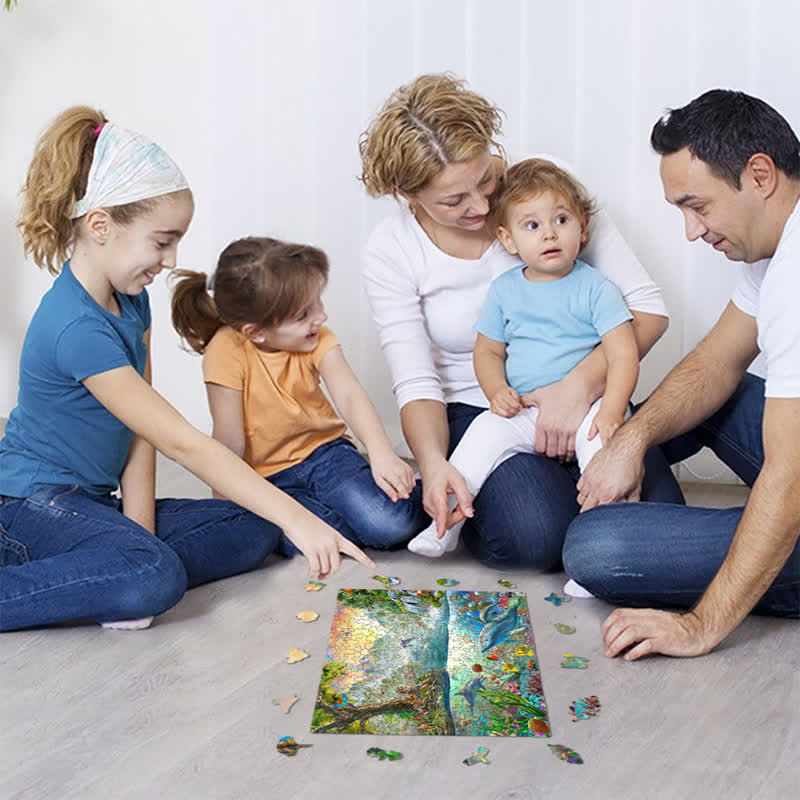 Rubbyoo Utopia - Wooden Jigsaw Puzzle